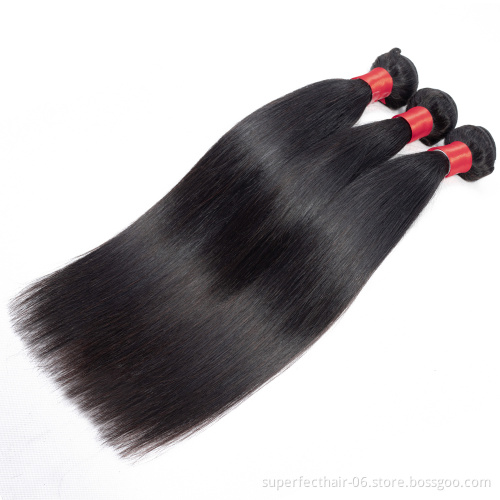 Top Quality Virgin Brazilian Cuticle Aligned Hair With Lace Frontal Closure 10A Raw Unprocessed Mink Straight Human Hair Bundles